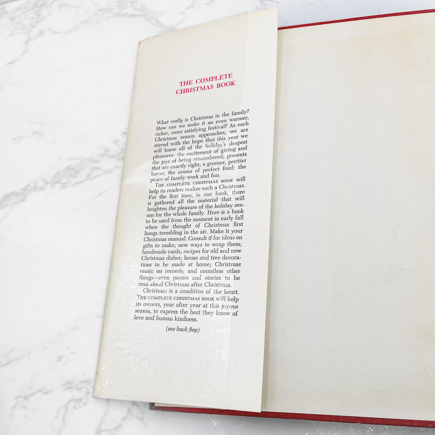 The Complete Christmas Book edited by Franklin Watts [REVISED EDITION HARDCOVER] 1961