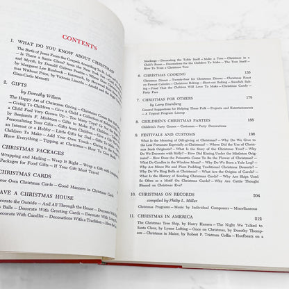 The Complete Christmas Book edited by Franklin Watts [REVISED EDITION HARDCOVER] 1961