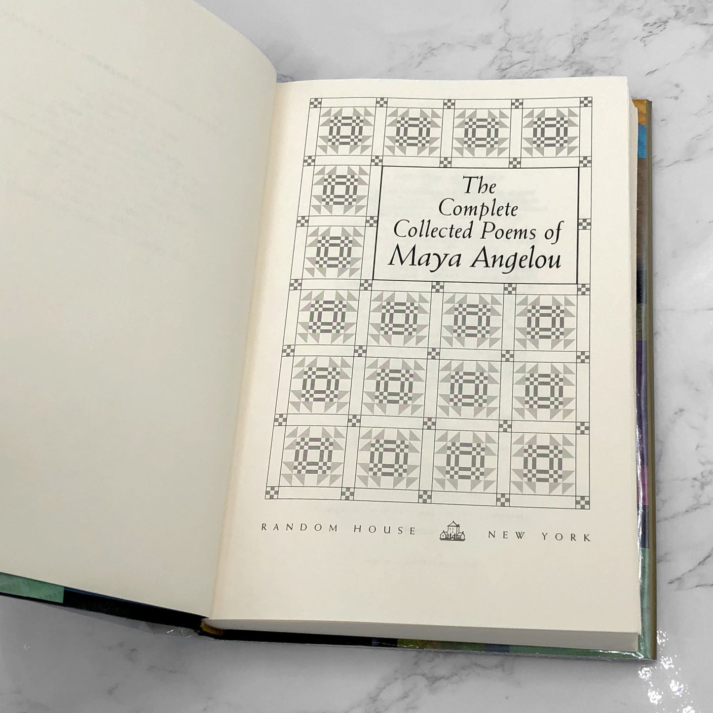 The Complete Collected Poems of Maya Angelou [FIRST EDITION] 1994 • Random House