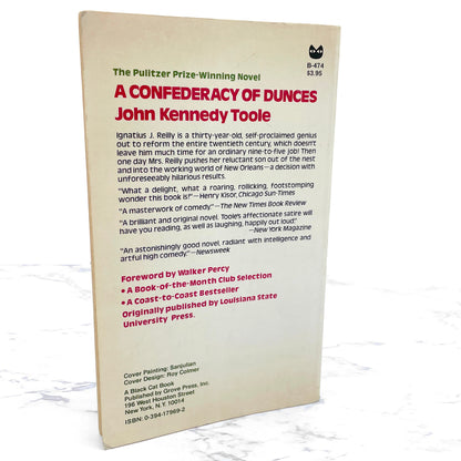 A Confederacy of Dunces by John Kennedy Toole [1982 PAPERBACK] • Grove Press