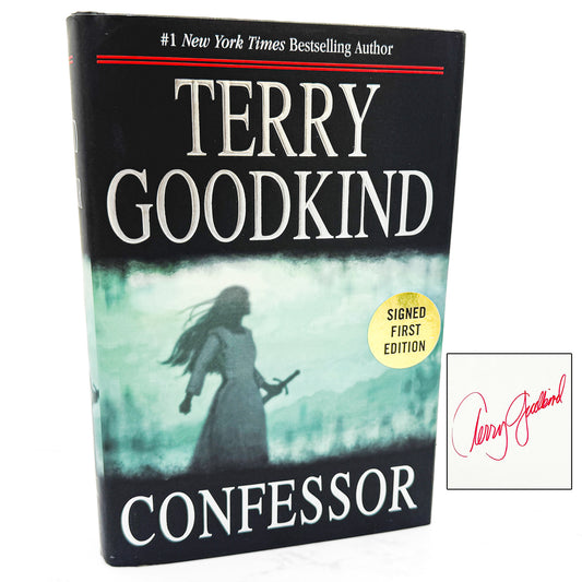 Confessor by Terry Goodkind SIGNED! [FIRST EDITION • FIRST PRINTING] 2007 • TOR • Sword of Truth #11