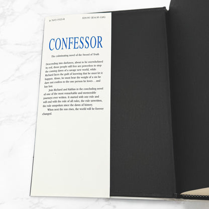 Confessor by Terry Goodkind SIGNED! [FIRST EDITION • FIRST PRINTING] 2007 • TOR • Sword of Truth #11