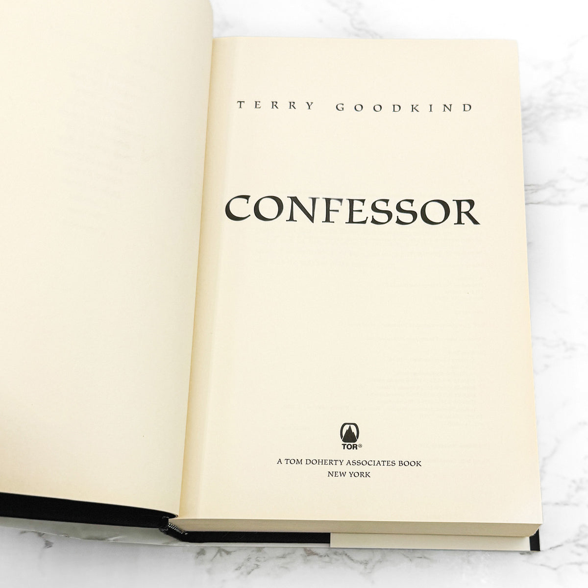 Confessor by Terry Goodkind SIGNED! [FIRST EDITION • FIRST PRINTING] 2007 • TOR • Sword of Truth #11