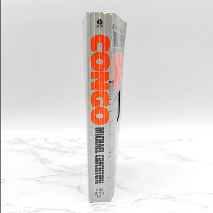 Congo by Michael Crichton [FIRST PAPERBACK PRINTING] 1981 • Avon