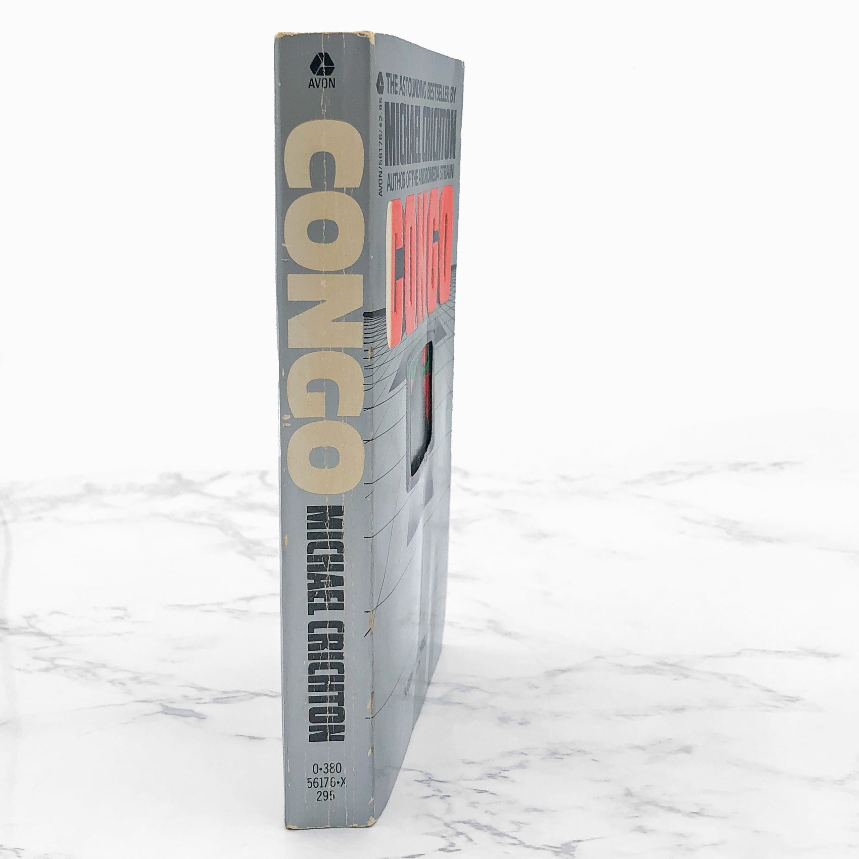 Congo by Michael Crichton [FIRST PAPERBACK PRINTING] 1981 • Avon