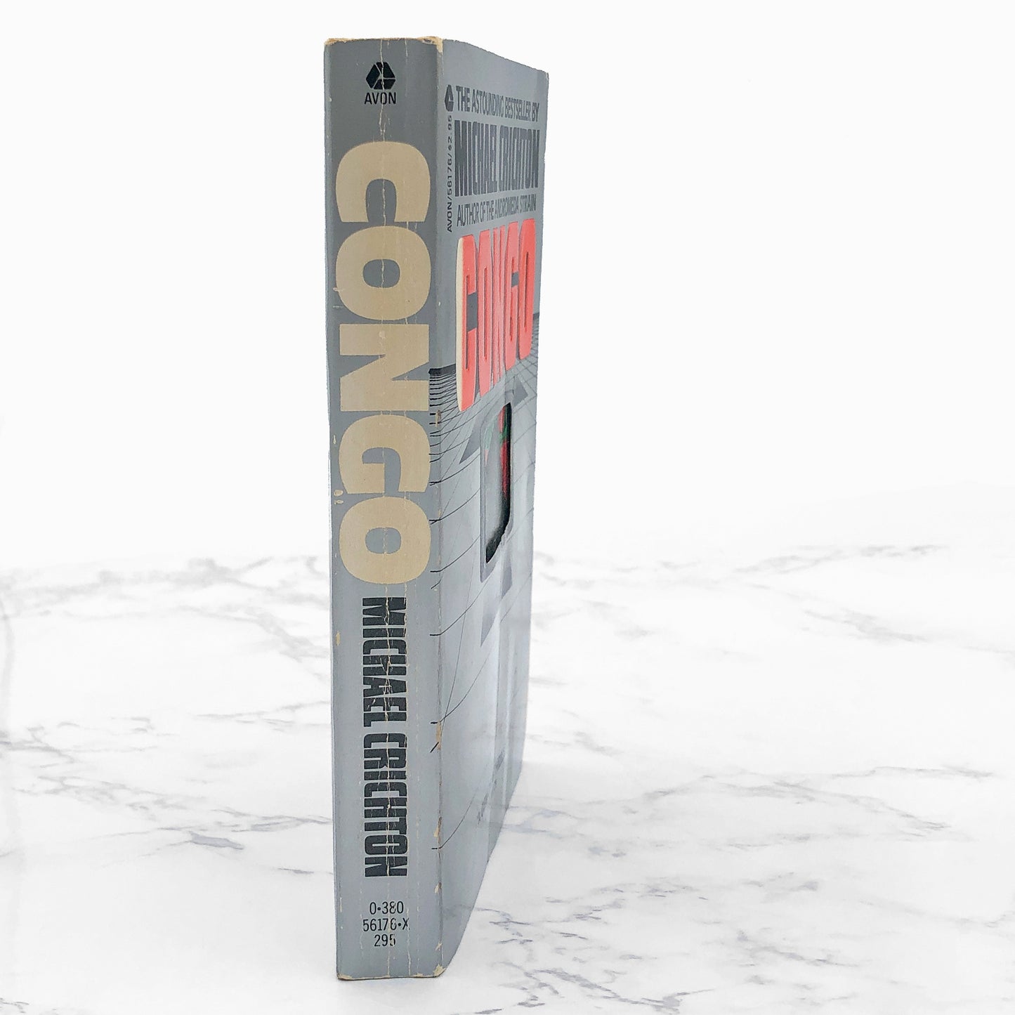 Congo by Michael Crichton [FIRST PAPERBACK PRINTING] 1981 • Avon