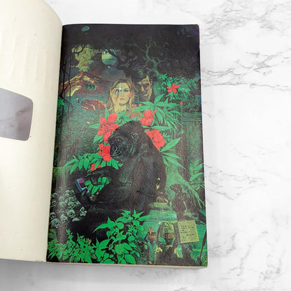 Congo by Michael Crichton [FIRST PAPERBACK PRINTING] 1981 • Avon
