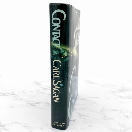 Contact by Carl Sagan [FIRST EDITION • FIRST PRINTING] 1985