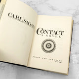 Contact by Carl Sagan [FIRST EDITION] 1985 • Simon & Schuster