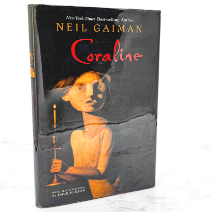 Coraline by Neil Gaiman [U.S. FIRST EDITION] 2002 • 8th Printing • Harper Collins