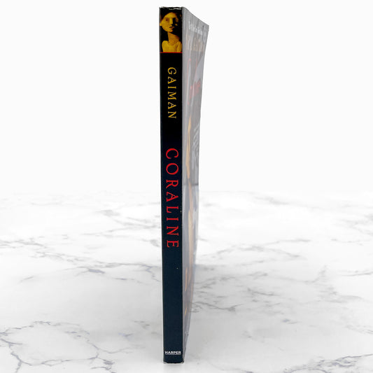 Coraline by Neil Gaiman [REVISED EDITION TRADE PAPERBACK] 2012 • Harper