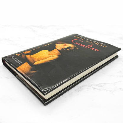 Coraline by Neil Gaiman [U.S. FIRST EDITION] 2002 • 8th Printing • Harper Collins