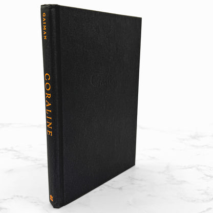 Coraline by Neil Gaiman [U.S. FIRST EDITION] 2002 • 8th Printing • Harper Collins