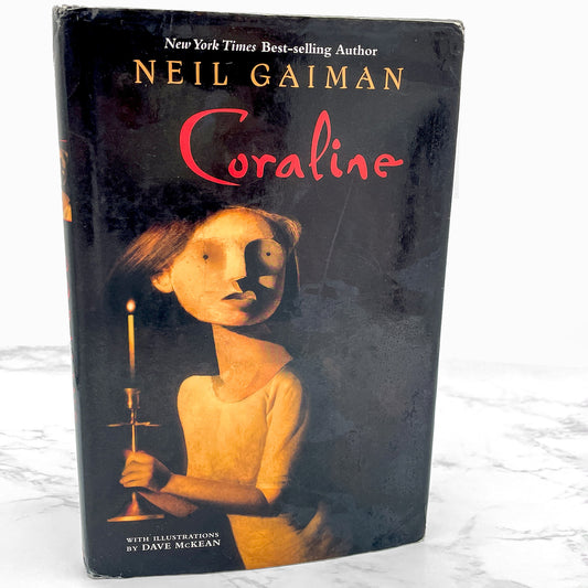 Coraline by Neil Gaiman [U.S. FIRST EDITION • FIRST PRINTING] 2002 • Harper Collins *Condition