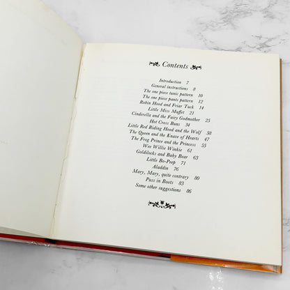 Costumes for Nursery Tale Characters by Jean Greenhowe [FIRST EDITION] 1976 • Plays Inc.