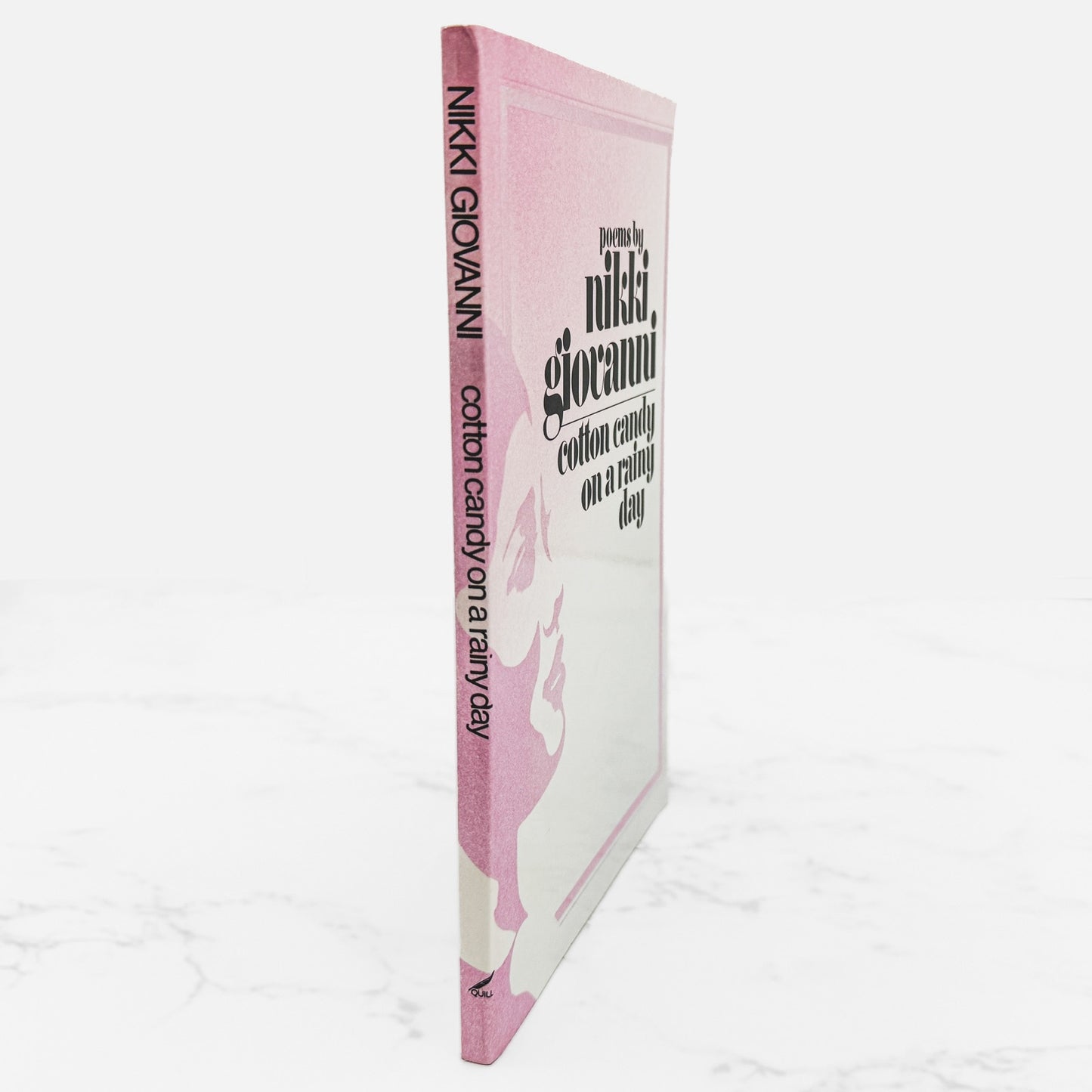 Cotton Candy on a Rainy Day by Nikki Giovanni [FIRST EDITION TRADE PAPERBACK] • 1978 • Quill