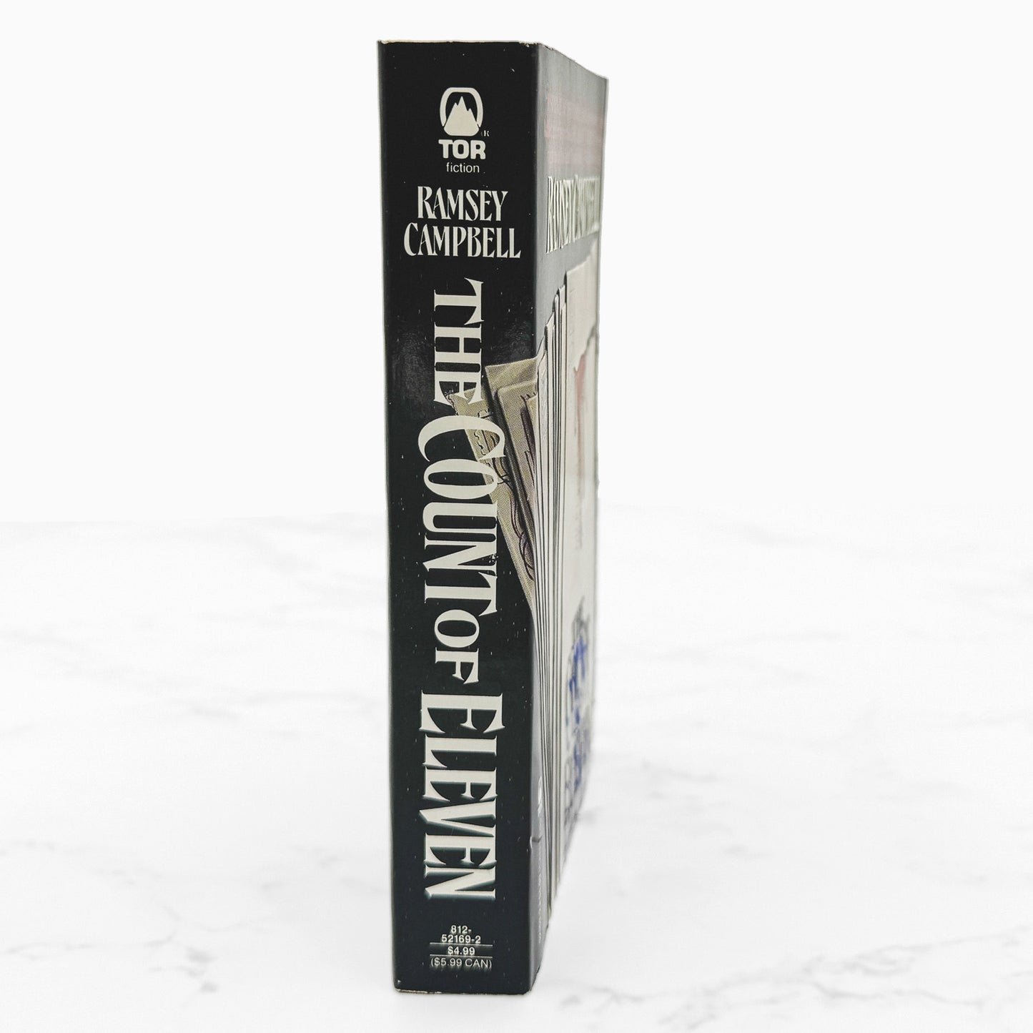 The Count of Eleven by Ramsey Campbell [FIRST PAPERBACK PRINTING] 1993 • TOR Horror