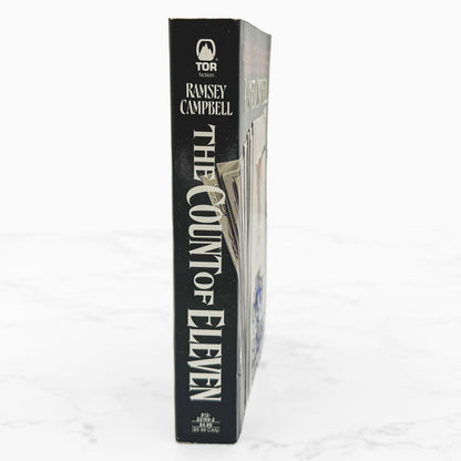The Count of Eleven by Ramsey Campbell [FIRST PAPERBACK PRINTING] 1993 • TOR Horror
