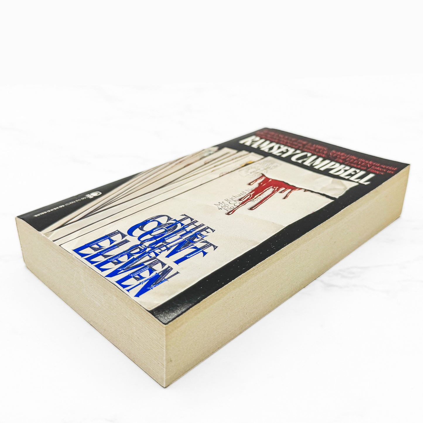 The Count of Eleven by Ramsey Campbell [FIRST PAPERBACK PRINTING] 1993 • TOR Horror