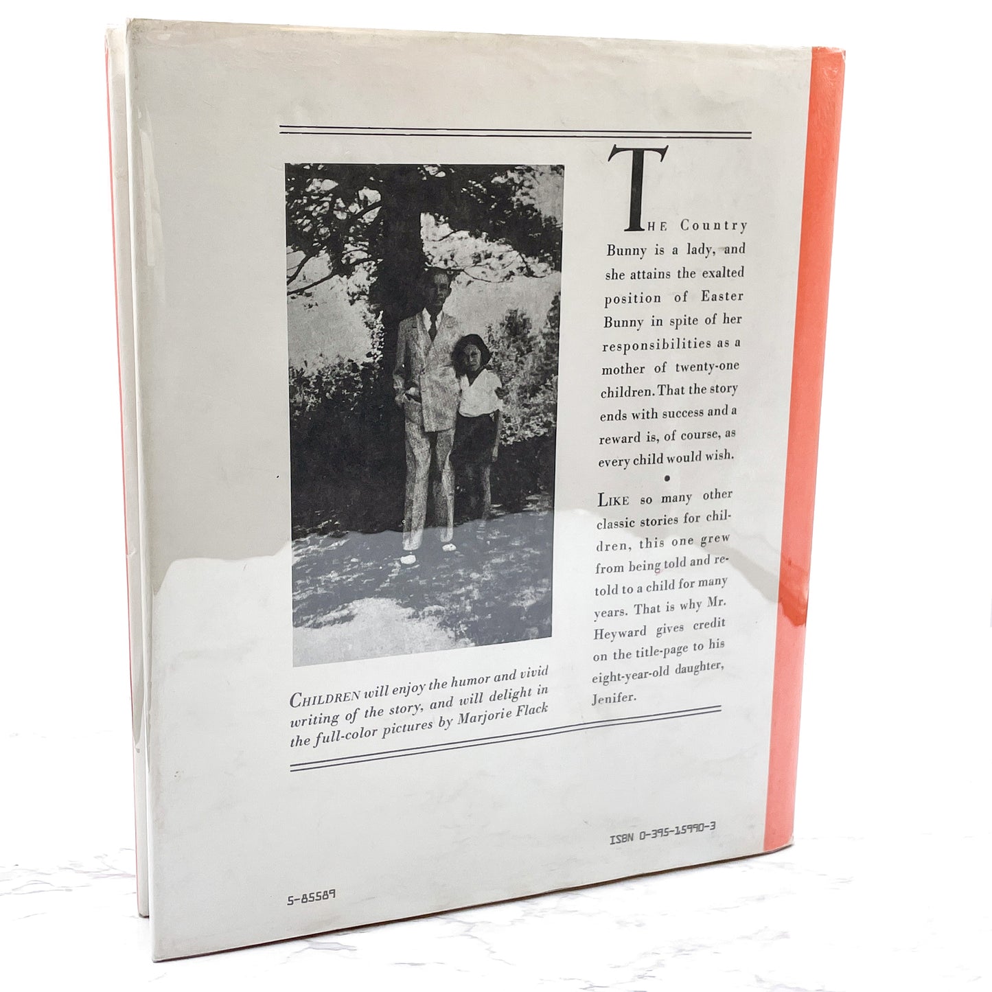 The Country Bunny & the Little Gold Shoes by DuBose Heyward & illustrated by Marjorie Flack [FIRST EDITION] • Later Printing / 1976 • Houghton Mifflin