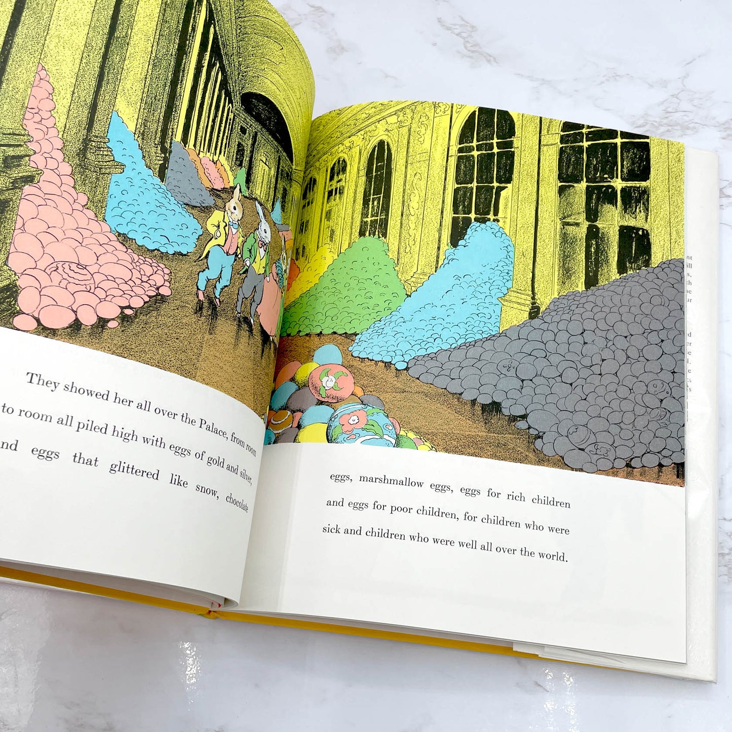 The Country Bunny & the Little Gold Shoes by DuBose Heyward & illustrated by Marjorie Flack [FIRST EDITION] • Later Printing / 1976 • Houghton Mifflin