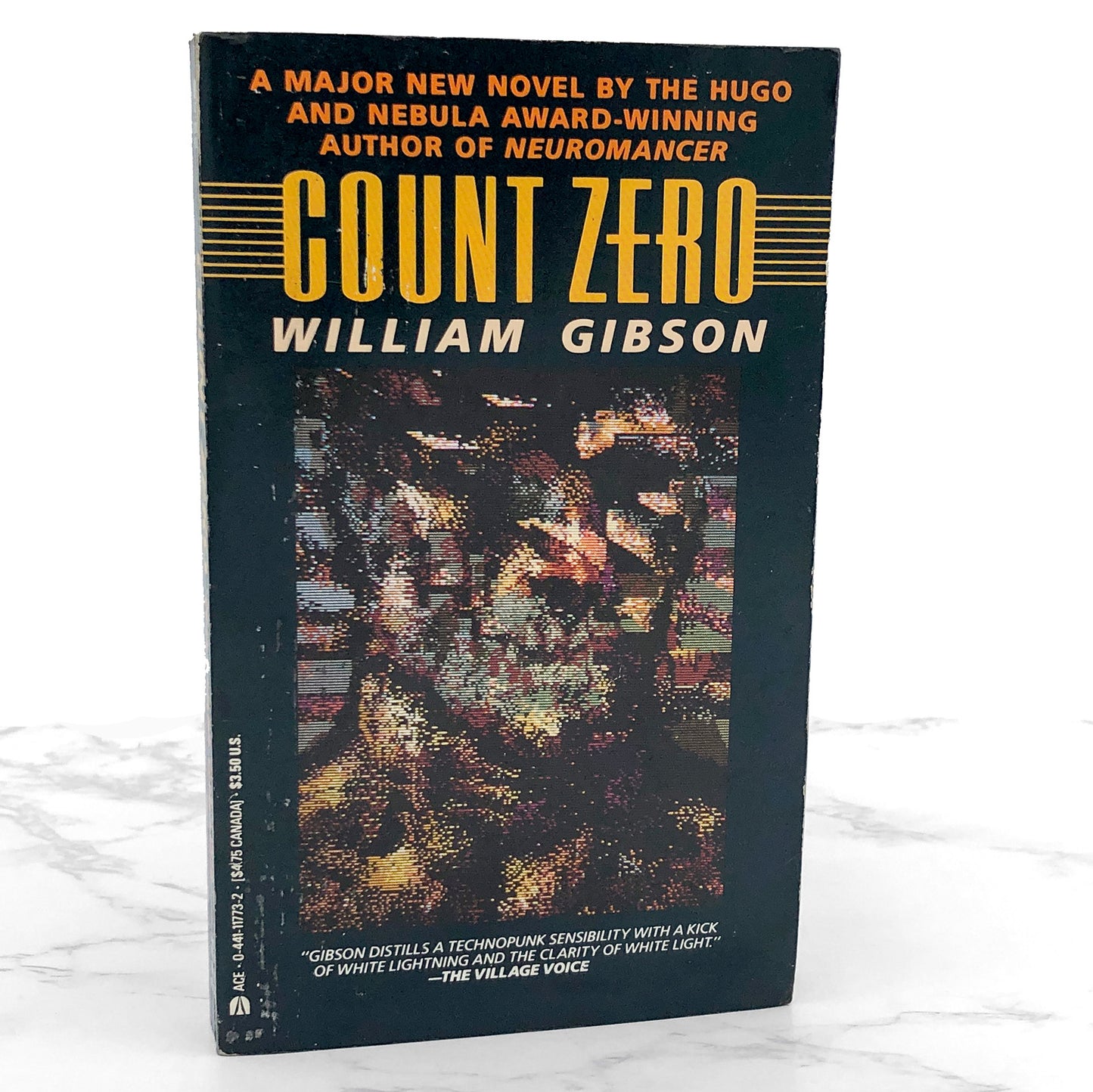 Count Zero by William Gibson [FIRST PAPERBACK EDITION] 1987 • Ace Sci-Fi