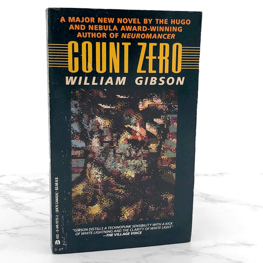 Count Zero by William Gibson [FIRST PAPERBACK EDITION] 1987 • Ace Sci-Fi