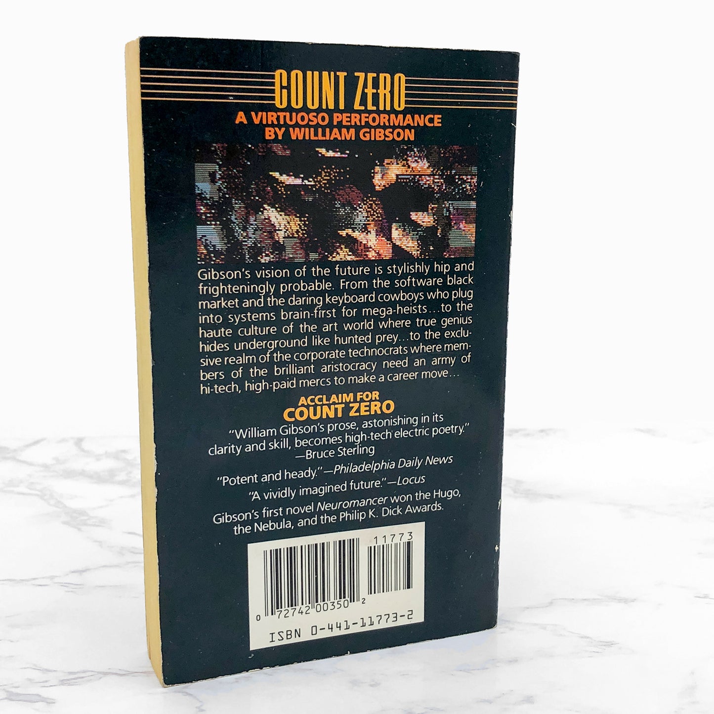 Count Zero by William Gibson [FIRST PAPERBACK EDITION] 1987 • Ace Sci-Fi