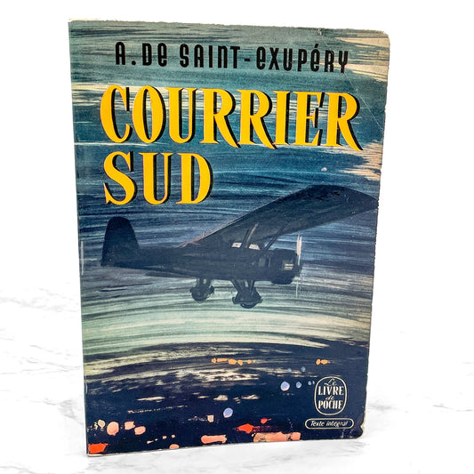 Courrier sud by Antoine de Saint-Exupéry [FRENCH PAPERBACK] 1958 • Gallimard