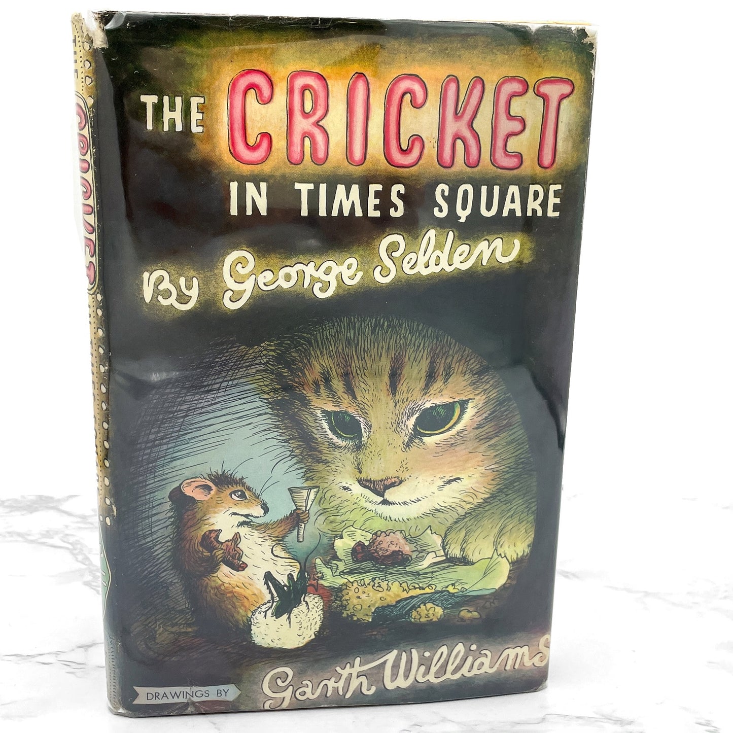 The Cricket in Times Square by George Selden [1960 HARDCOVER] BCE • Ariel Books / FSG