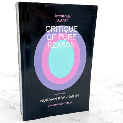 Critique of Pure Reason by Immanuel Kant [FIRST U.S. PAPERBACK PRINTING] 1965 • St. Martin's Press