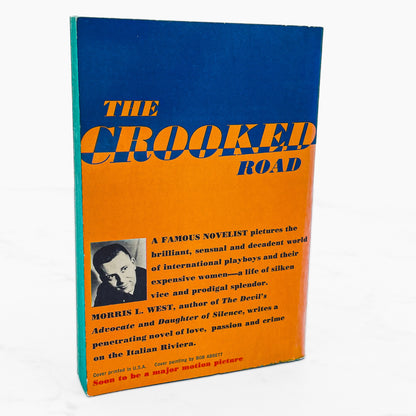 The Crooked Road by Morris L. West [FIRST PAPERBACK PRINTING] 1962 • Dell