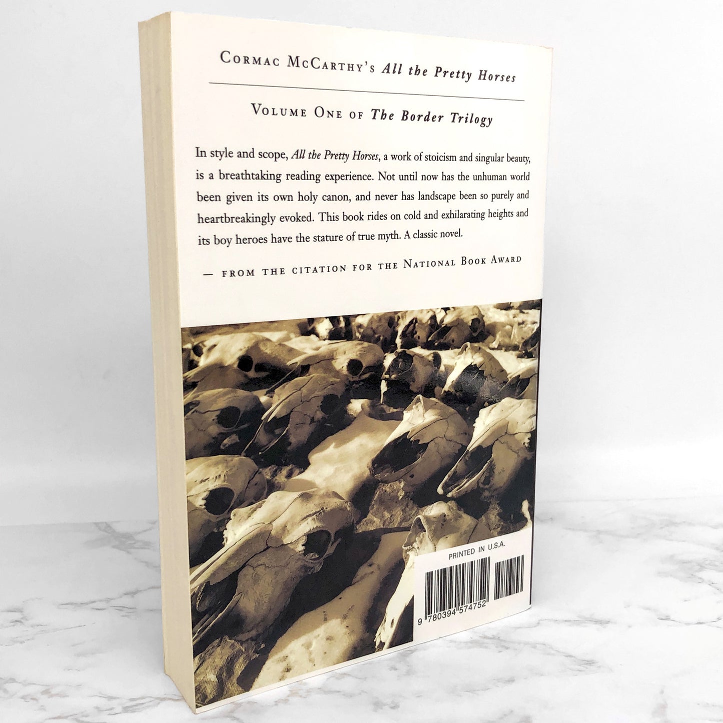 The Crossing by Cormac McCarthy [FIRST EDITION PAPERBACK] 1994 • Knopf