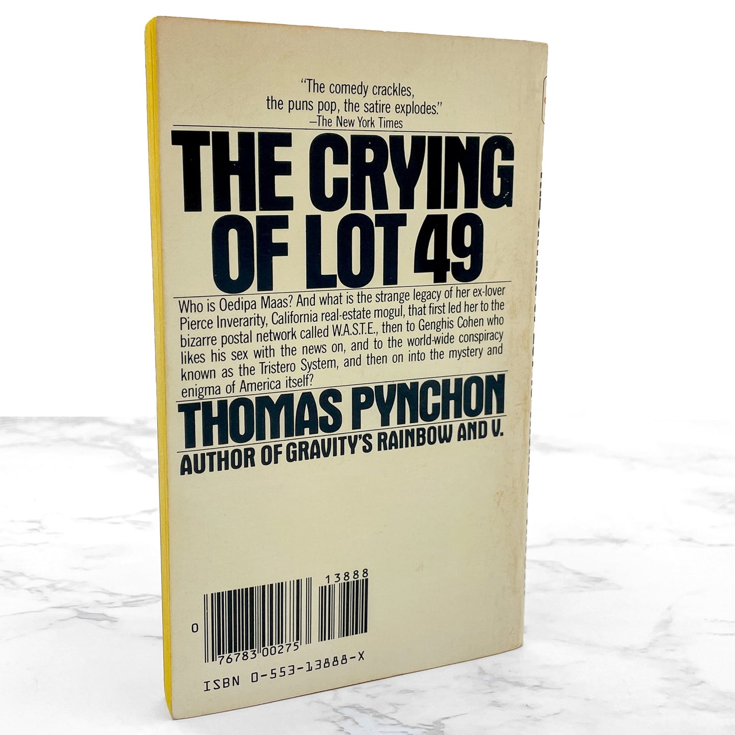 The Crying of Lot 49 by Thomas Pynchon [1980 PAPERBACK] • Bantam