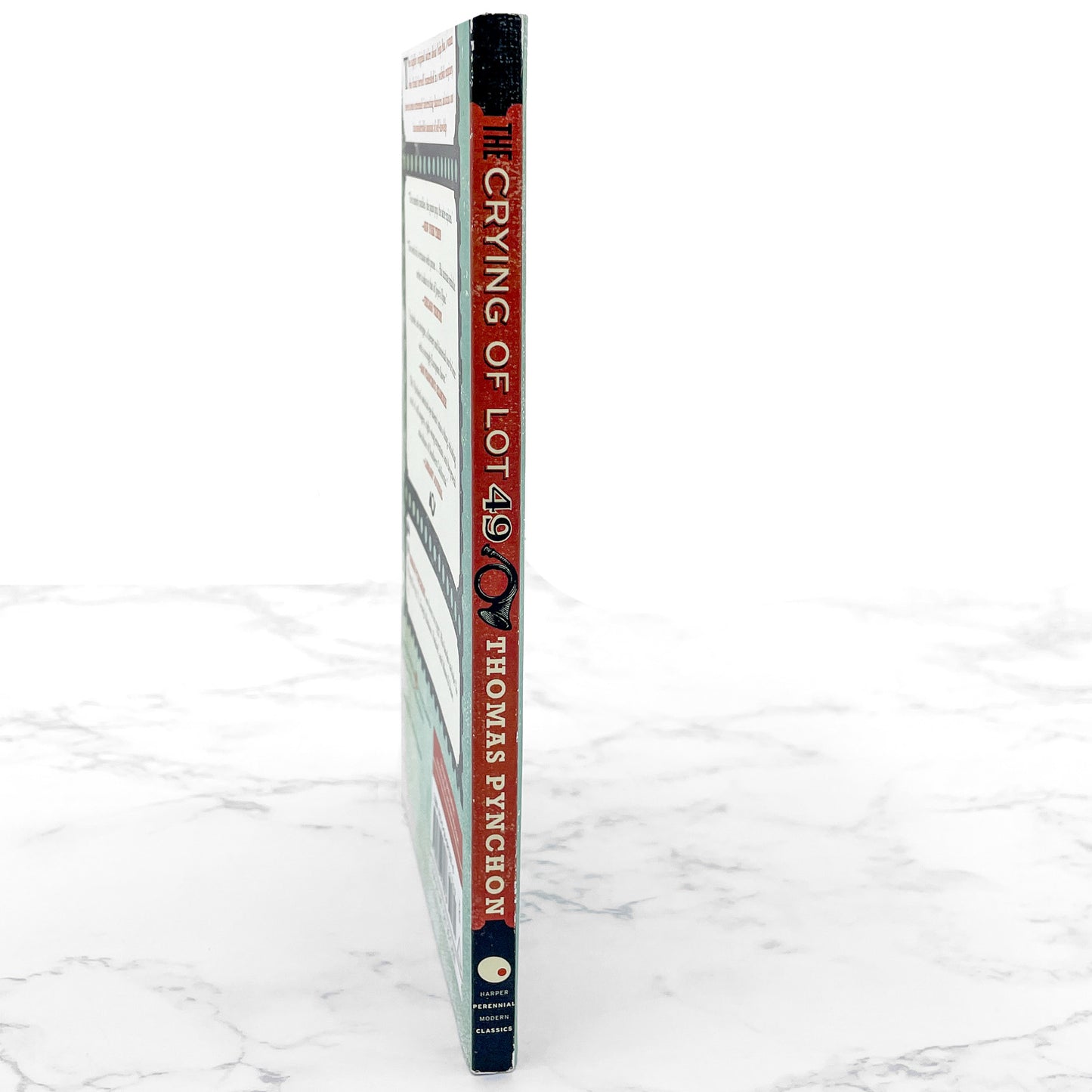 The Crying of Lot 49 by Thomas Pynchon [TRADE PAPERBACK] 2006 • Perennial Modern Classics