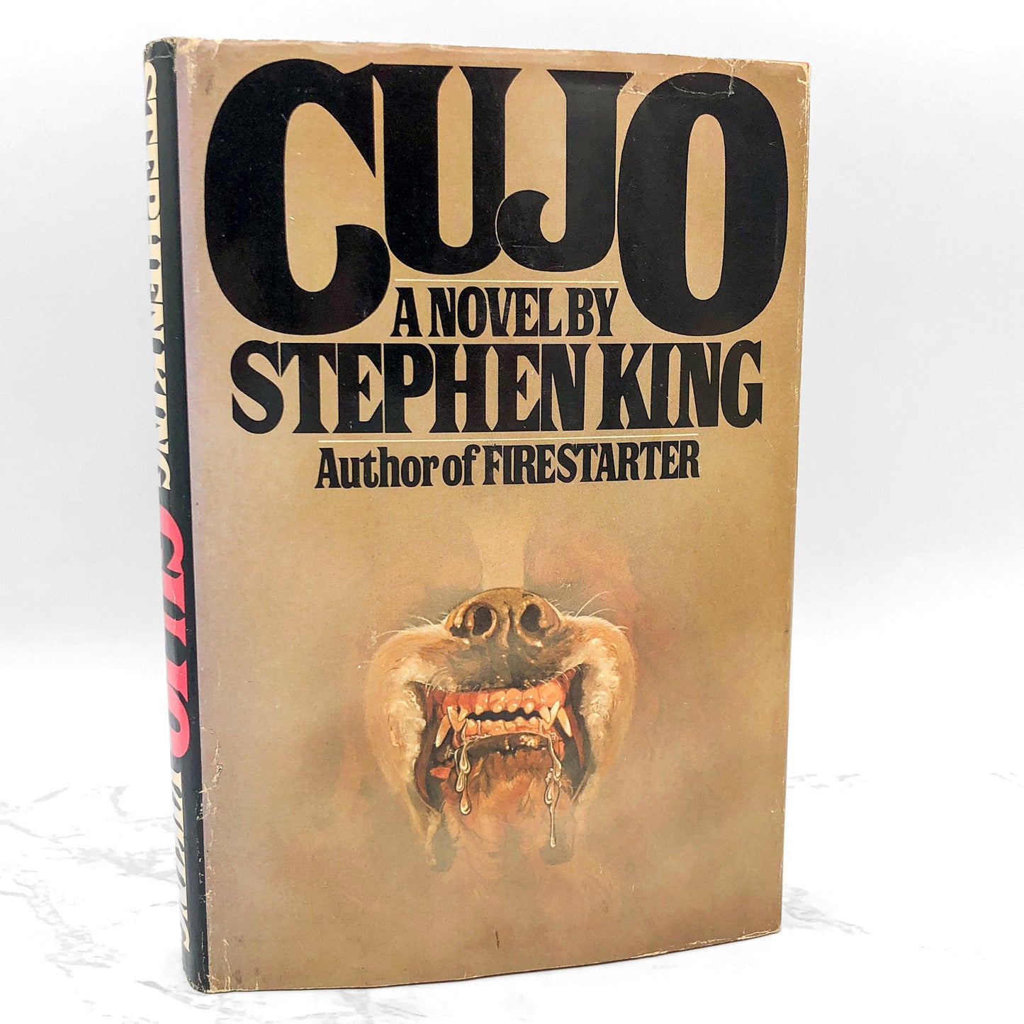 Cujo by Stephen King [BOOK CLUB HARDCOVER] 1981 • The Viking Press