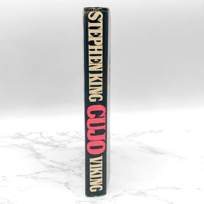 Cujo by Stephen King [BOOK CLUB HARDCOVER] 1981 • The Viking Press