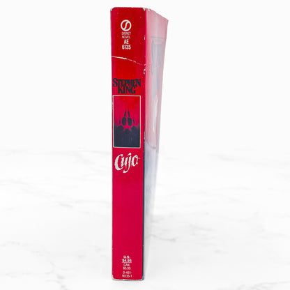 Cujo by Stephen King [1982 PAPERBACK] • Signet • Second State Cover