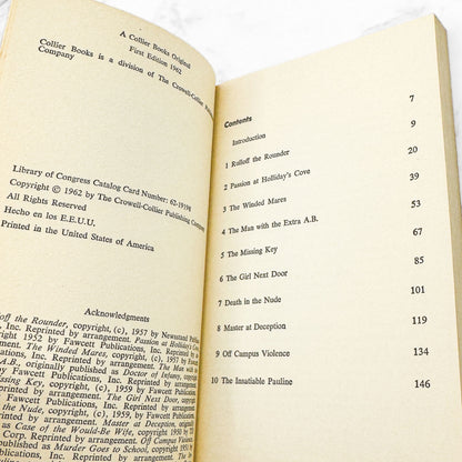 Curriculum of Murder by Charles Boswell & Lewis Thompson [FIRST EDITION PAPERBACK] 1962 • Collier True Crime
