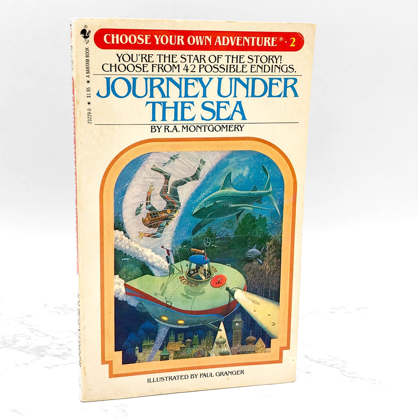 Journey Under the Sea [Choose Your Own Adventure #2] by R.A. Montgomery [FIRST EDITION PAPERBACK] 1982 • Bantam