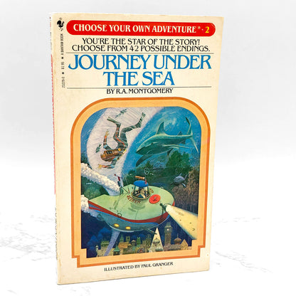 Journey Under the Sea [Choose Your Own Adventure #2] by R.A. Montgomery [FIRST EDITION PAPERBACK] 1982 • Bantam