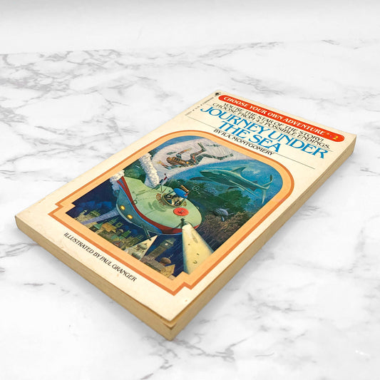 Journey Under the Sea [Choose Your Own Adventure #2] by R.A. Montgomery [FIRST EDITION PAPERBACK] 1982 • Bantam