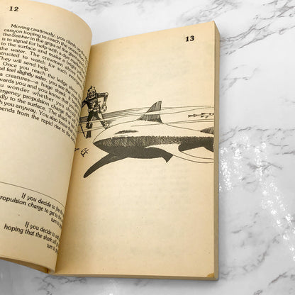 Journey Under the Sea [Choose Your Own Adventure #2] by R.A. Montgomery [FIRST EDITION PAPERBACK] 1982 • Bantam