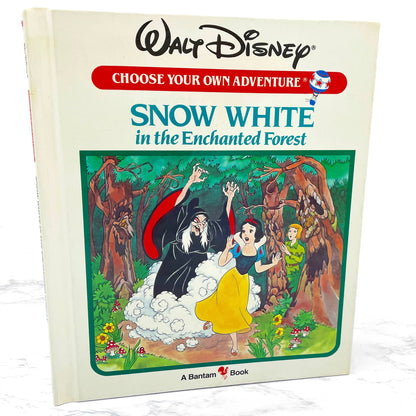 Snow White in the Enchanted Forest [Disney Choose Your Own Adventure #1] by Jim Razzi [FIRST EDITION] 1985