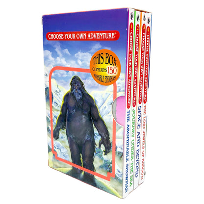 Choose Your Own Adventure #1-4 by R.A. Montgomery [PAPERBACK RE-ISSUE BOXSET] • 2006