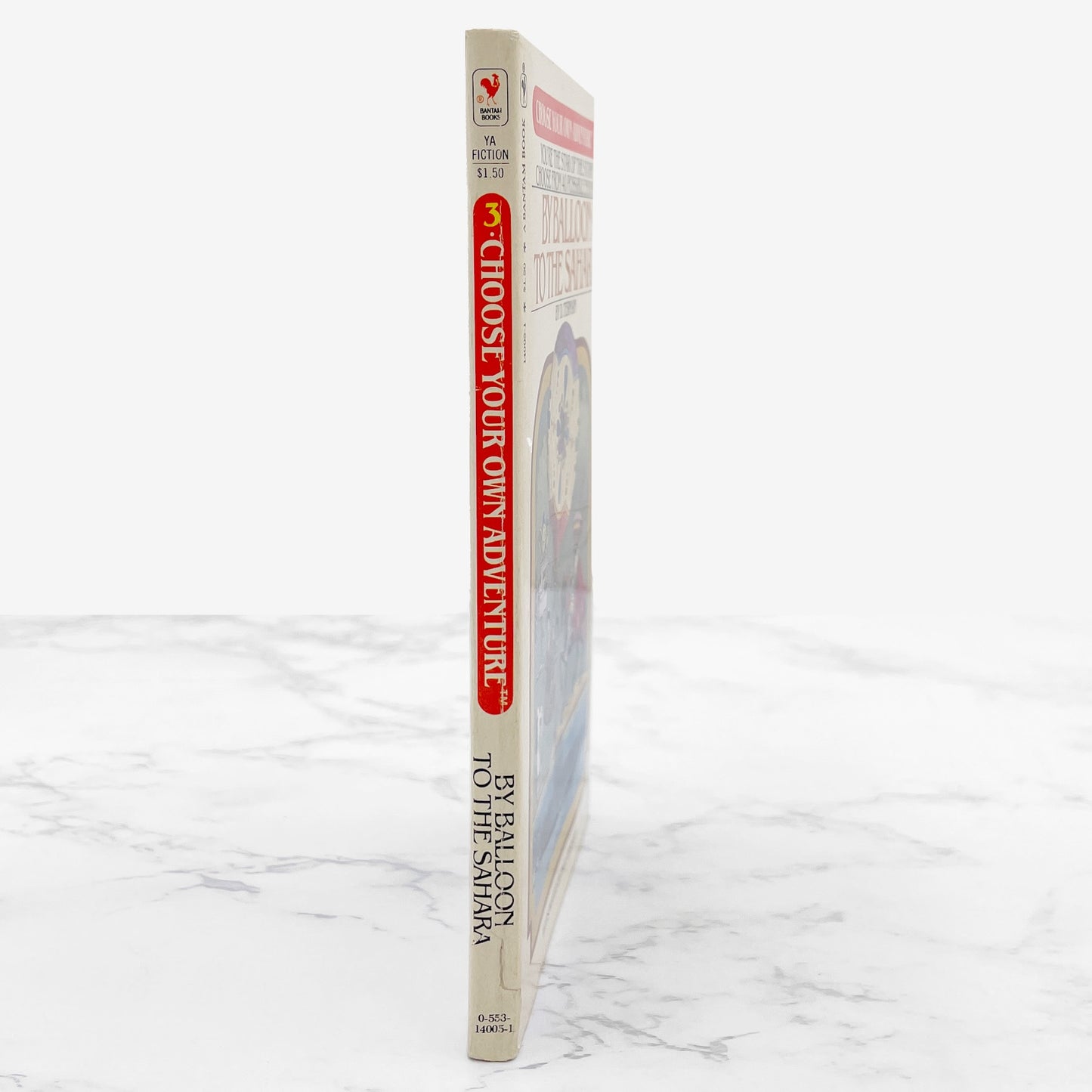 By Balloon to the Sahara [Choose Your Own Adventure #3] by Douglas Terman [FIRST EDITION PAPERBACK] 1981