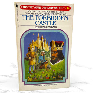 The Forbidden Castle by Edward Packard [FIRST EDITION PAPERBACK] 1982 • Choose Your Own Adventure #14