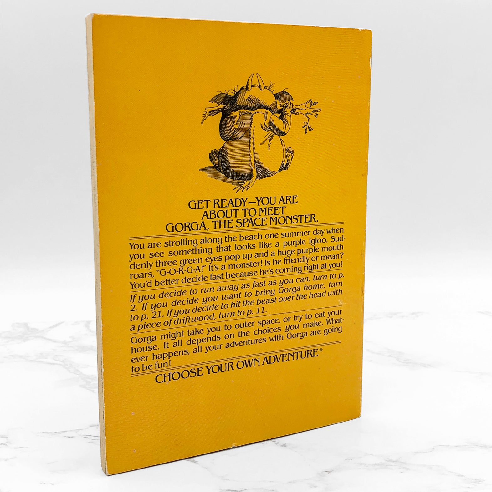 Gorga the Space Monster [Choose Your Own Adventure #5) by Edward