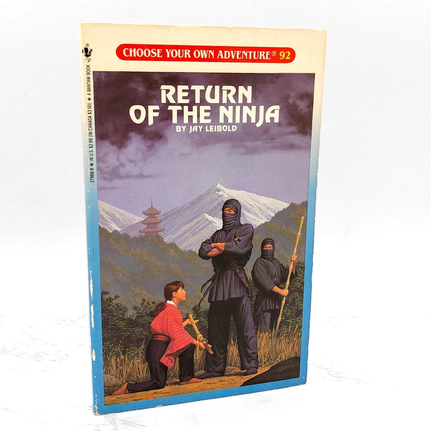 Return of the Ninja [Choose Your Own Adventure #92] by Jay Leibold [FIRST EDITION PAPERBACK] 1989 • Bantam