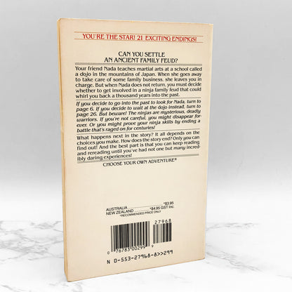 Return of the Ninja [Choose Your Own Adventure #92] by Jay Leibold [FIRST EDITION PAPERBACK] 1989 • Bantam